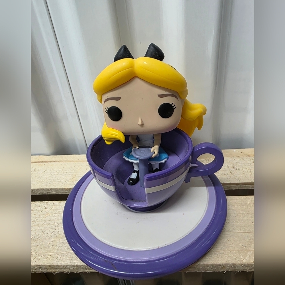 Disney Funko Purple and White Teacup Figurine - Picture 2 of 5